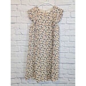 Samsoe Samsoe Womens Flutter Cap Sleeve Floral Dress Size‎ XS Knee Length Boho